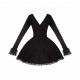 With Puji Crush Top Short and Long Low V Neck One Piece and Set(Pre-Order/Full Payment Without Shipping)